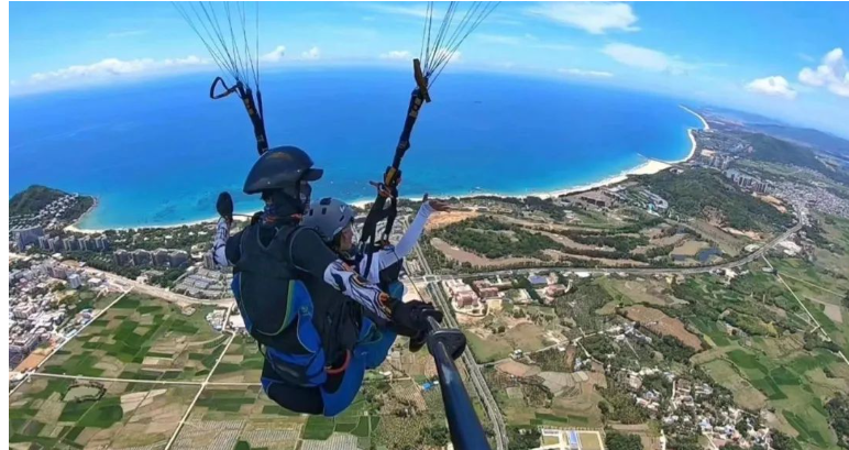 Hainan Paragliding Tour, Paragliding in Hainan Island