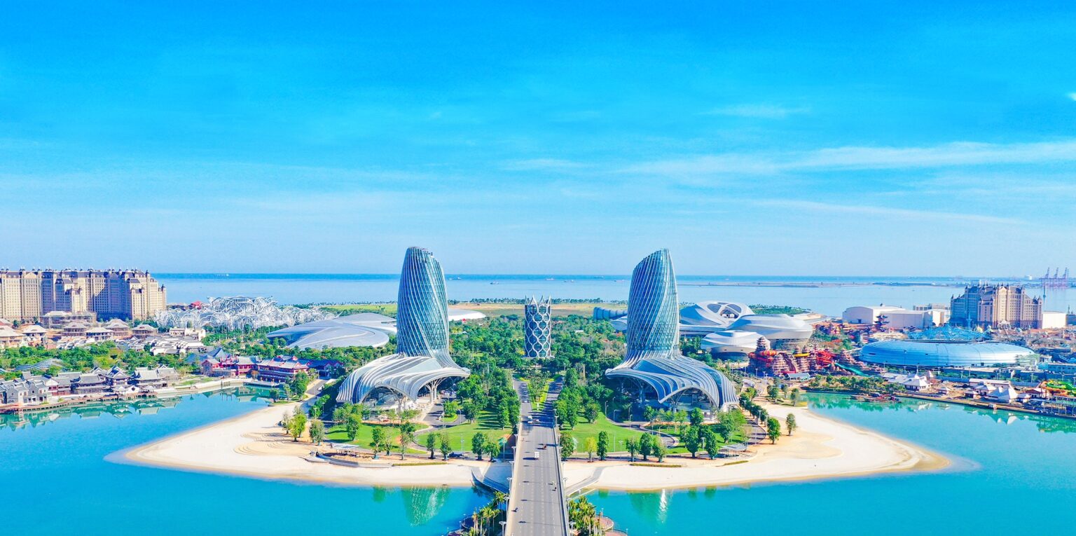 Ocean Flower Island or Haihuadao Island, the new landmark of Hainan